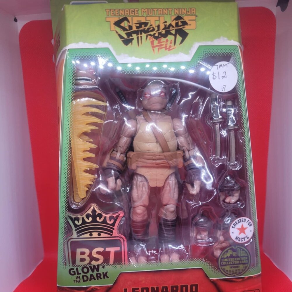 NEW BST AXN Undead GID Leonardo 5" Action Figure The Loyal Subjects TMNT